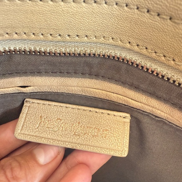 Yves Saint Laurent Tan Leather Men's Bag - Picture 6 of 8